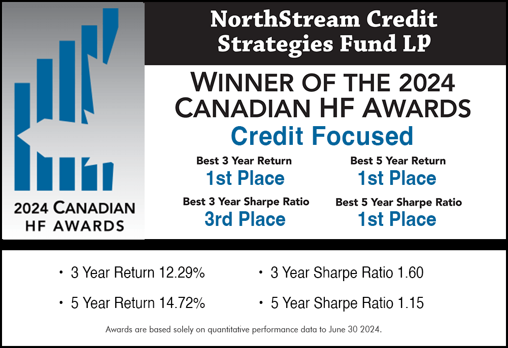 WINNER OF THE 2024 CANADIAN HF AWARDS Credit Focused